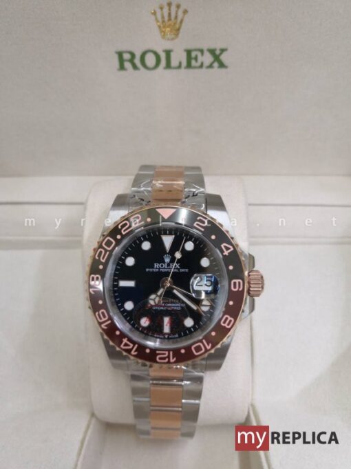 Rolex Gmt Master II Everose Replica 126711 Acciaio e Oro Rosa